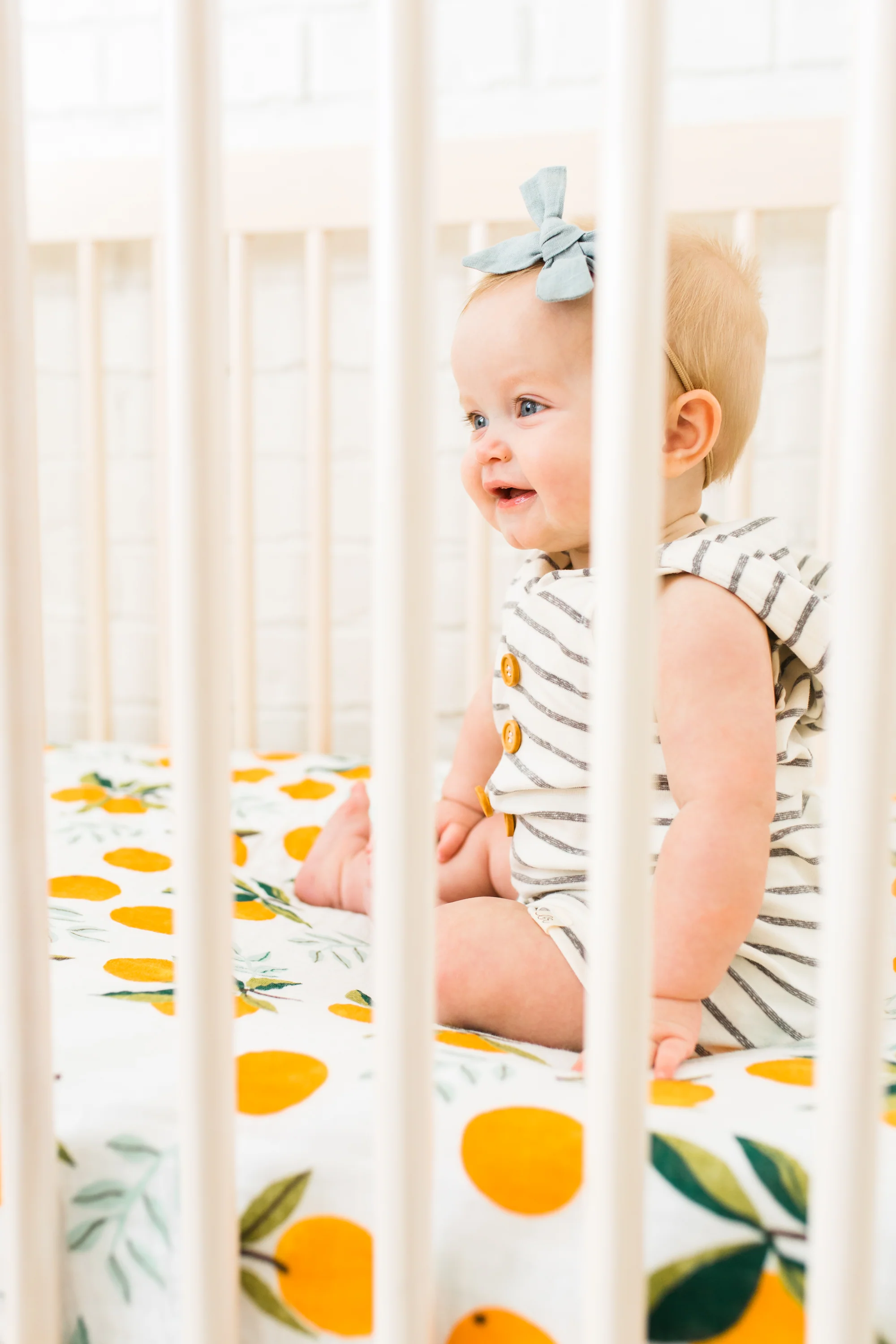 Clementine Crib Sheet - Image 4